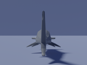 cartoon hammerhead shark 3D Модель