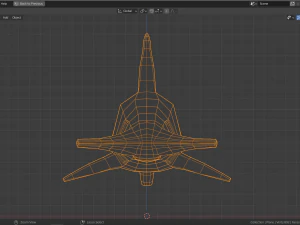 cartoon hammerhead shark 3D Model