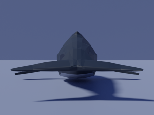 cartoon humpback whale 3D मॉडल