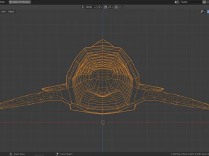 cartoon humpback whale 3D Model