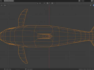 cartoon killer whale 3D Model