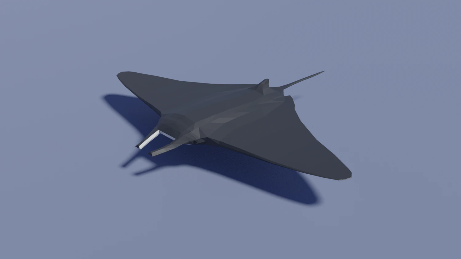 cartoon manta ray 3D Model .c4d .max .obj .3ds .fbx .stl .blend 