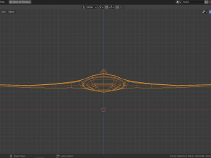 cartoon manta ray Model 3D