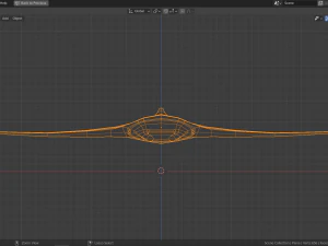 cartoon manta ray 3D Model