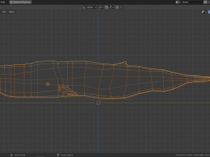 cartoon sperm whale 3D Модель