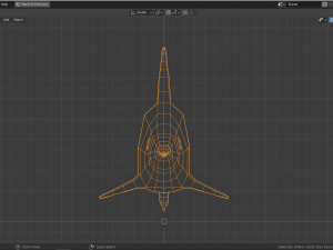 cartoon swordfish Model 3D