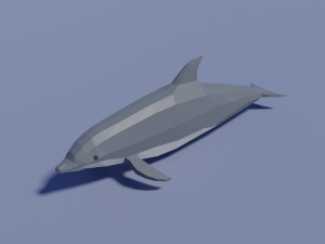 sea animals pack Model 3D