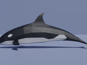 sea animals pack Model 3D