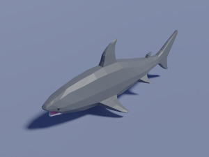 sea animals pack Model 3D