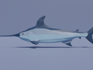 sea animals pack Model 3D