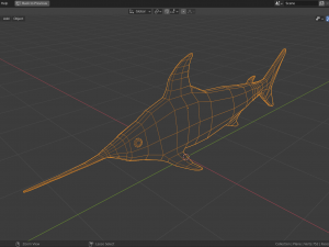 sea animals pack Model 3D