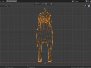 卡通小猎犬 3D 模型