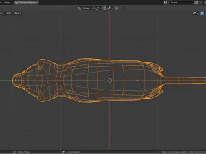 cartoon bull terrier 3D Model