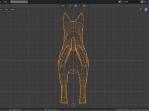 cartoon bull terrier 3D Model