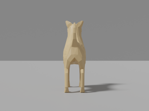 cartoon chihuahua 3D Model