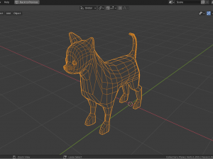 cartoon chihuahua 3D Model