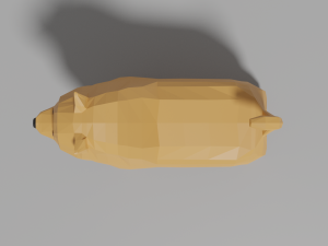 cartoon chow-chow 3Dモデル