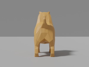 cartoon chow-chow 3Dモデル