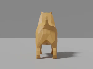 cartoon chow-chow 3D Model
