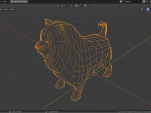 cartoon chow-chow 3Dモデル