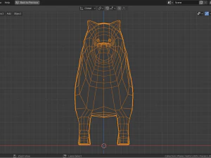 cartoon chow-chow 3D Model