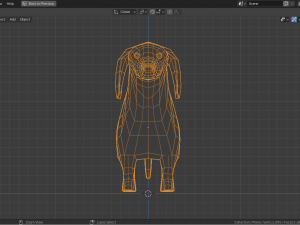 cartoon dachshund 3D Model