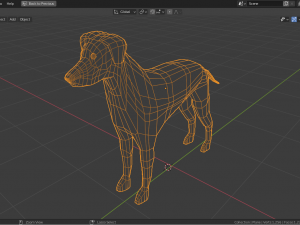 cartoon dalmatian 3D Model