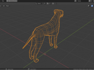 cartoon dalmatian 3D Model