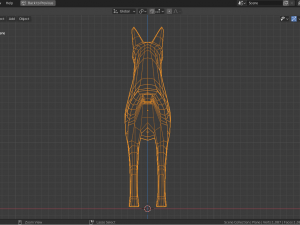 cartoon doberman 3Dモデル