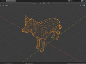 cartoon german shepherd 3D 模型