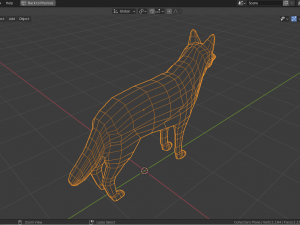 cartoon german shepherd 3D 模型