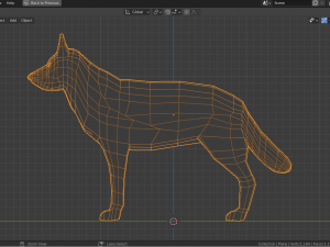 cartoon german shepherd 3D 模型