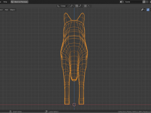 cartoon german shepherd 3D 模型