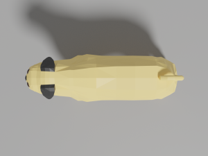 cartoon mops 3D-Modell