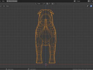 cartoon mops 3D-Modell