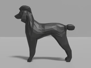 cartoon pudel 3D Model