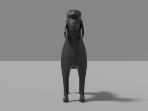 cartoon pudel 3D Модель