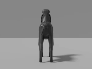 cartoon pudel 3D Model
