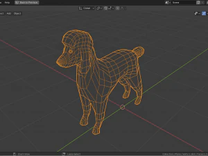 cartoon pudel 3D Model