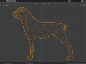 cartoon rottweiler Modèle 3D