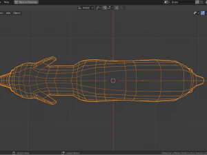 cartoon sighthound 3D Model