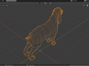 cartoon spaniel 3D Model