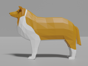 dog pack Modelo 3D