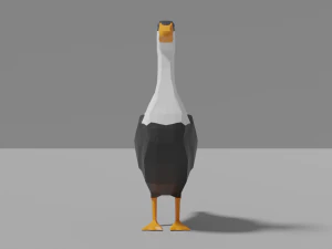 мультяшна гага 3D Модель