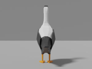 cartoon eider 3D Модель