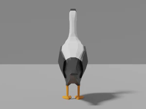 мультяшна гага 3D Модель