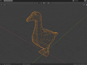 мультяшна гага 3D Модель