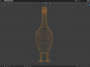 cartoon eider 3D Модель