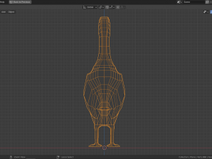 cartoon eider 3D Модель