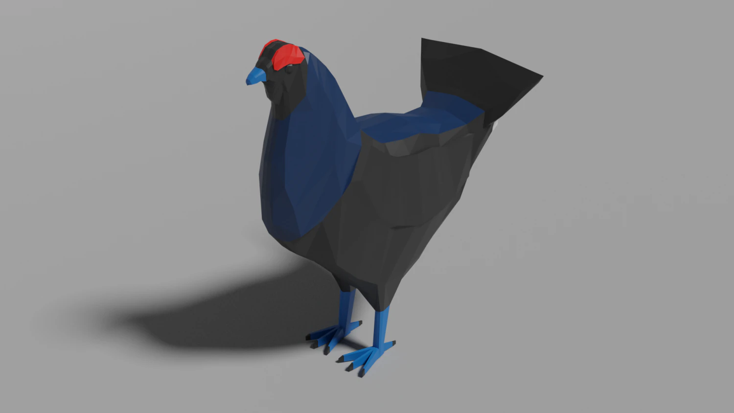 cartoon grouse 3D Model .c4d .max .obj .3ds .fbx .stl .blend 